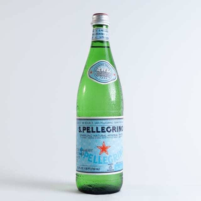Small Pellegrino.